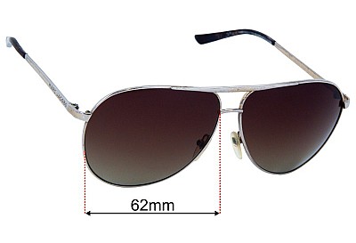 Marc by Marc Jacobs MJ 016/S Ersatzgläser 62mm wide 