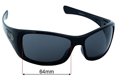 Oakley Hijinx OO9021 Replacement Lenses 64mm wide 