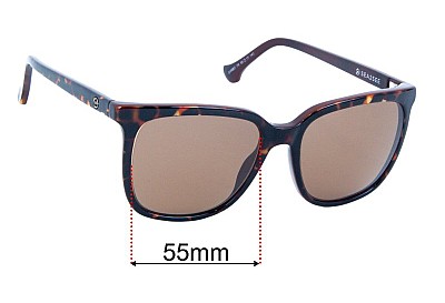 Sea2see Garbo Replacement Lenses 55mm wide 