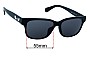 Sunglass Fix Replacement Lenses for Swarovski  SK 2007F - 55mm Wide 