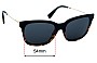 Sunglass Fix Lentes de Repuesto para Valentino VA2011  - 54mm Wide 