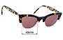 Sunglass Fix Lentes de Repuesto para Valley Ludwig - 49mm Wide 