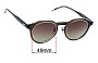 Sunglass Fix Replacement Lenses for Yuichi Toyama Kul - 49mm Wide 