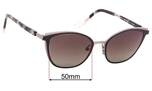 Escada  Nendo 2  Replacement Lenses 50mm wide 