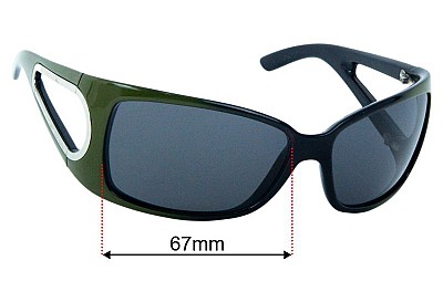 Marc by Marc Jacobs MJ 042/S Replacement Lenses 67mm wide 