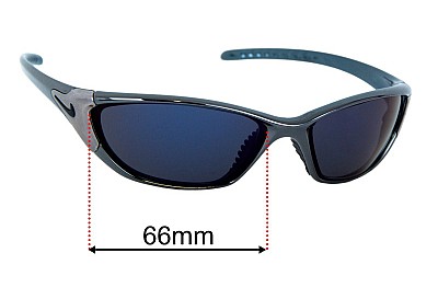 Nike EV0344 Haul Replacement Lenses 66mm wide 