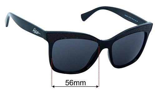 Ralph Lauren RA 5235 Replacement Lenses 56mm wide 
