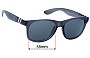 Sunglass Fix Verres de Remplacement pour Blenders Royal Blitz - 55mm Wide 