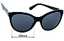 Sunglass Fix Replacement Lenses for Bvlgari 8197 - 55mm Wide 