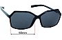 Sunglass Fix Replacement Lenses for Kaenon Wishbone - 60mm Wide 