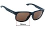 Sunglass Fix Replacement Lenses for Karun North Atlantic - 56mm Wide 