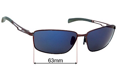 Mangrove Jacks Keel Lentes de Repuesto 63mm wide 