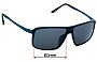 Sunglass Fix Replacement Lenses for Porsche P 8650 - 60mm Wide 