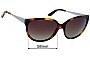 Sunglass Fix Verres de Remplacement pour Ralph Lauren RL 8079 - 58mm Wide 