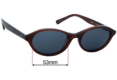 Sito Orion Lentes de Repuesto 53mm wide 