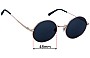Sunglass Fix Lentes de Repuesto para Warby Parker Crowley M - 48mm Wide 