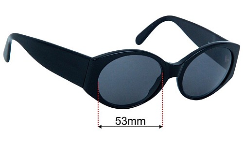 Yves Saint Laurent Y505 Lentes de Repuesto 53mm wide 