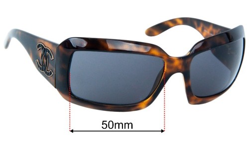 Chanel 6022-Q Verres de Remplacement 60mm wide 