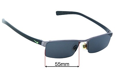 Nike 8097 Replacement Lenses 55mm wide 