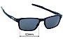 Sunglass Fix Replacement Lenses for Oakley Metalink OX8153 - 53mm Wide 
