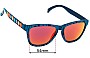 Sunglass Fix Ersatzgläser für Phish Sphere - 54mm Wide 