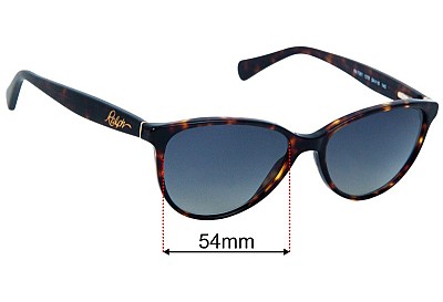 Ralph Lauren RA 7061 Verres de Remplacement 54mm wide 