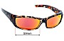 Sunglass Fix Verres de Remplacement pour Uvex PPB101C - 59mm Wide 