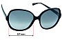 Sunglass Fix Replacement Lenses for Vogue VO2608-S - 59mm Wide 