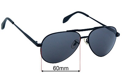 William Painter The Hughes Replacement Lenses 60mm wide 