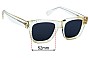 Sunglass Fix Replacement Lenses for The Resort Co Mondo - 52mm Wide 