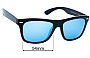 Sunglass Fix Lentes de Repuesto para Cancer Council Carlton - 54mm Wide 