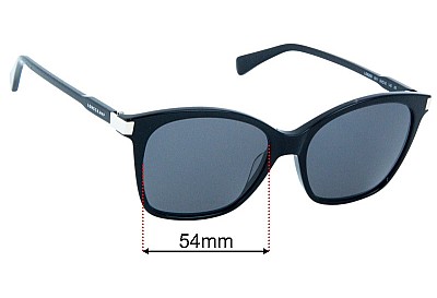 Longchamp LO625S Replacement Lenses 54mm wide 