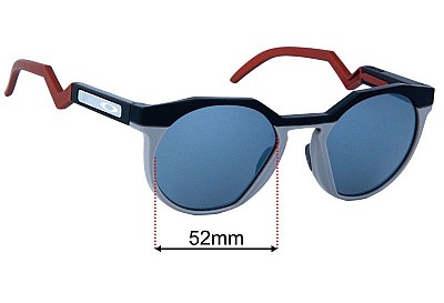 Oakley HSTN OO9242 Verres de Remplacement 52mm wide 