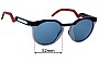 Sunglass Fix Verres de Remplacement pour Oakley HSTN OO9242 - 52mm Wide 
