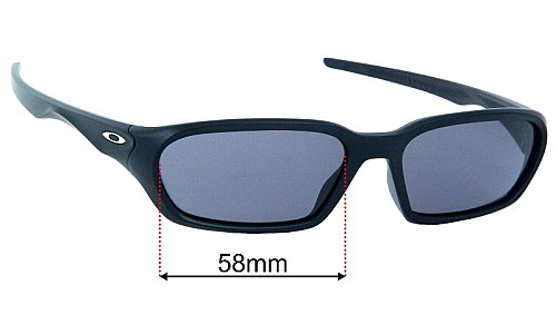 Oakley Terraforma OO9530 Verres de Remplacement 58mm wide 