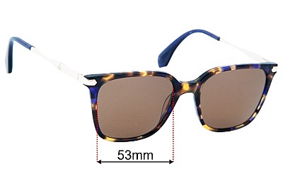 Vivienne Westwood 01 Ersatzgläser 53mm wide 