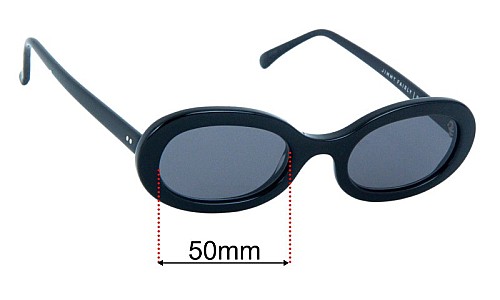 Jimmy Fairly Reformation Replacement Lenses 50mm wide 