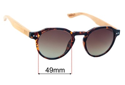 Moana Road Rocca Replacement Lenses 49mm wide 