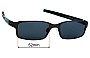 Sunglass Fix Ersatzgläser für Oakley Deringer OX5066 - 52mm Wide 