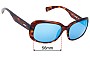 Sunglass Fix Verres de Remplacement pour Revo RE1039 Paxton - 56mm Wide 