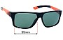Sunglass Fix Ersatzgläser für Bolle Brecken Floatable - 59mm Wide 