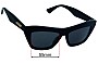 Sunglass Fix Lentes de Repuesto para Bottega Veneta BV 1121S - 55mm Wide 