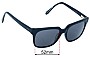 Sunglass Fix Replacement Lenses for Ellery Ellery 02 - 52mm Wide 