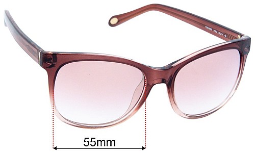 Fossil FOS 3006S Ersatzgläser 55mm wide 