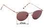 Sunglass Fix Replacement Lenses for Humphrey’s 582282 - 47mm Wide 