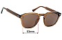Sunglass Fix Ersatzgläser für Jimmy Fairly  The Headlight L - 53mm Wide 