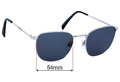 Levi’s Levi Sun Rx Replacement Lenses 54mm wide 