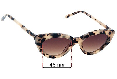 Luv Lou Harley Replacement Lenses 48mm wide 