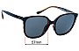 Sunglass Fix Replacement Lenses for Maui Jim MJ871 Good Fun - 57mm Wide 