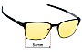 Sunglass Fix Replacement Lenses for Oakley Seller OX3248 - 54mm Wide 
